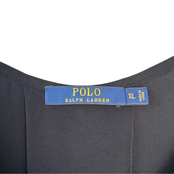 Polo Ralph Lauren 100% Silk High Low Tank Size XL - Picture 4 of 5